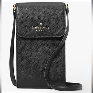 BNWT Kate Spade Black Crossbody Bag Staci Phone Crossbody
